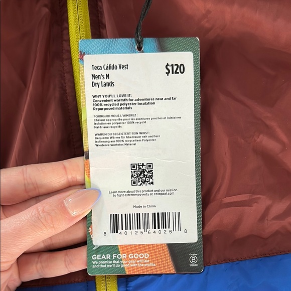 Cotopaxi Colorful Insulated Vest - Picture 2 of 5